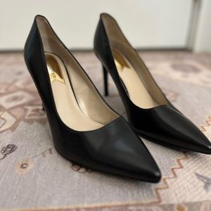 Marc Fisher Black Leather Pumps